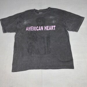 Benson Boone American Heart 2023 World Tour T-Shirt Mineral Wash XL Pink Graphic